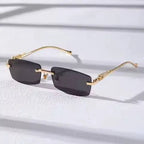 Chic Rimless Square Glasses