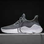 Andningsbara vita modesneakers fr mn