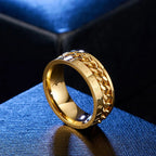 Men's Roman Fidget Spinner Ring