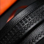 Men's Leather Auto-Buckle Belt