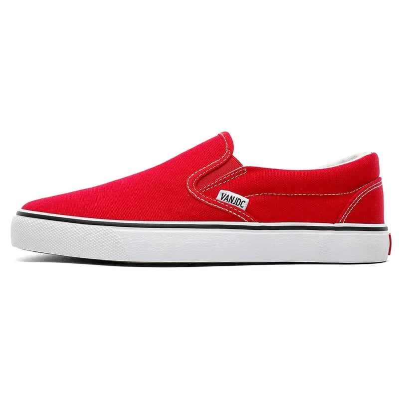 Slip-on-sneakers i kanvas f
gör damer