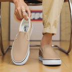 Slip-on-sneakers i kanvas f
gör damer