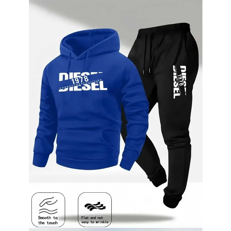 Mysig sport hoodie och byxa set