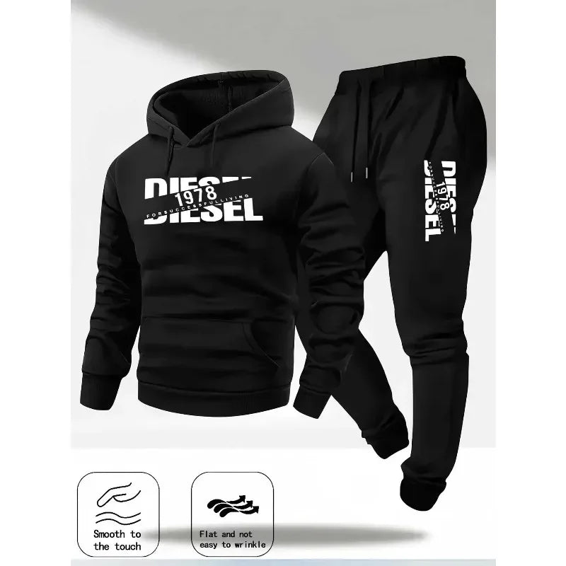 Mysig sport hoodie och byxa set