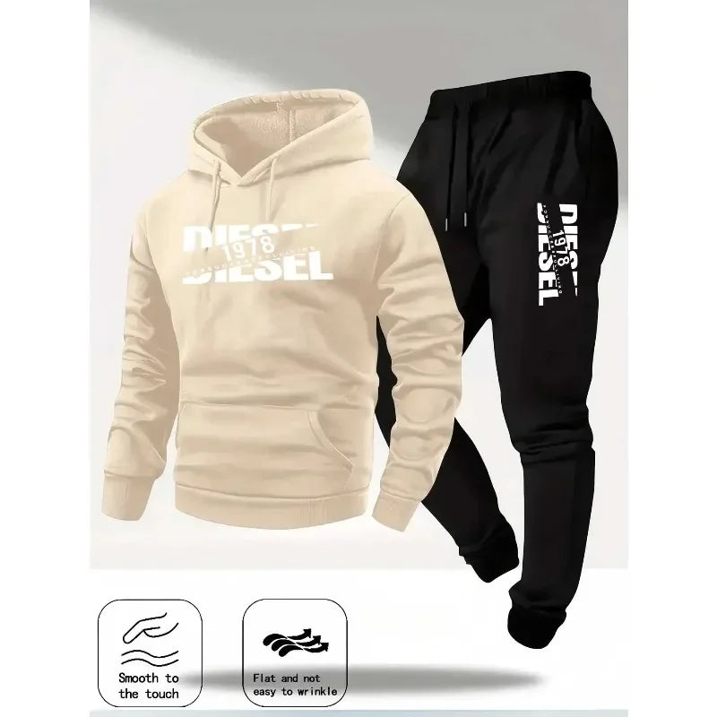 Mysig sport hoodie och byxa set