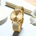Rose Gold Luxury Quartz Watch