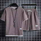 Men's Waffle Casual Summer Tracksuit